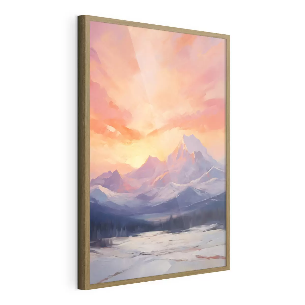 Poster Montagnes et espoir f48741