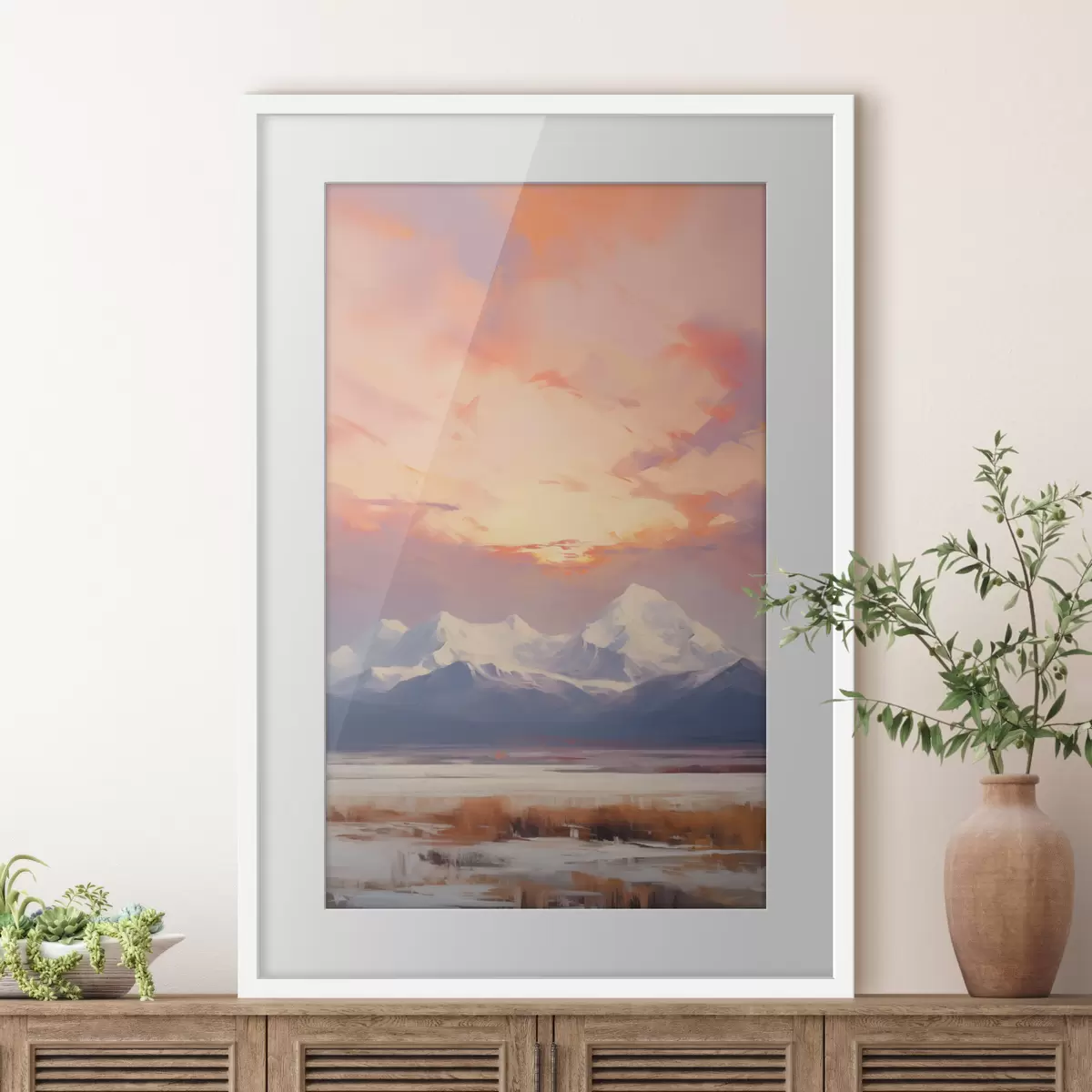 Poster Montagnes et rêve f48742