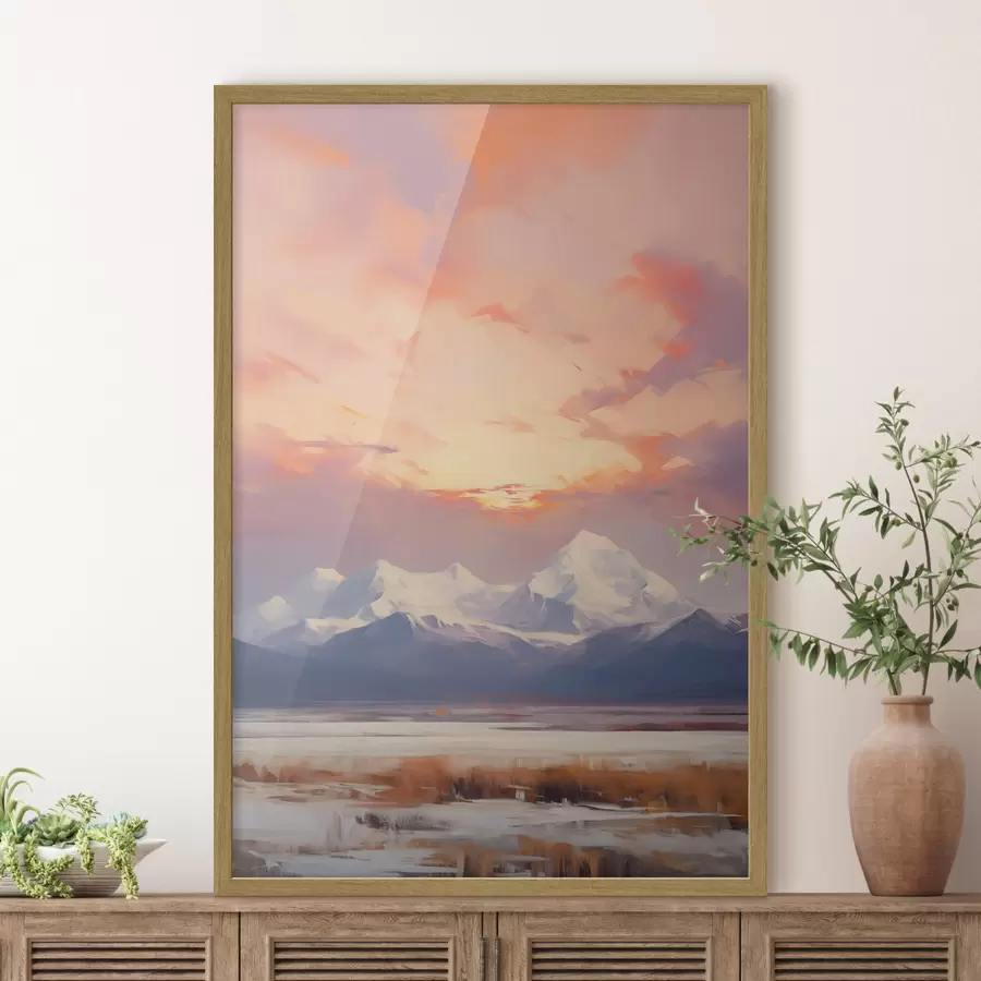 Papier peint Montagnes et rêve f48742