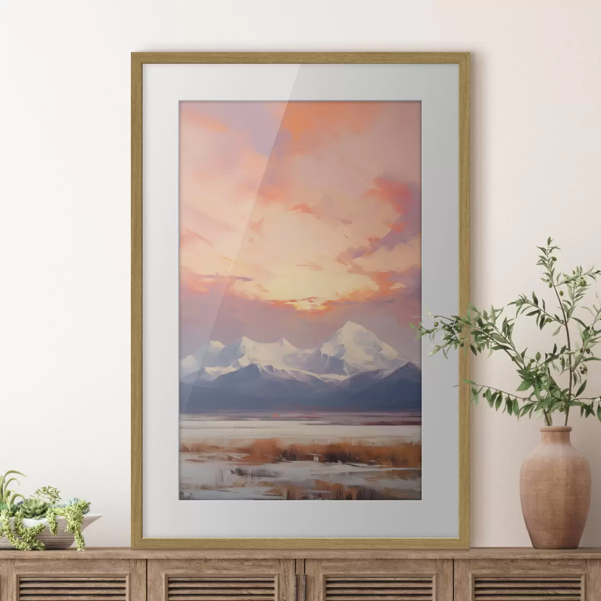 Poster Montagnes et rêve f48742
