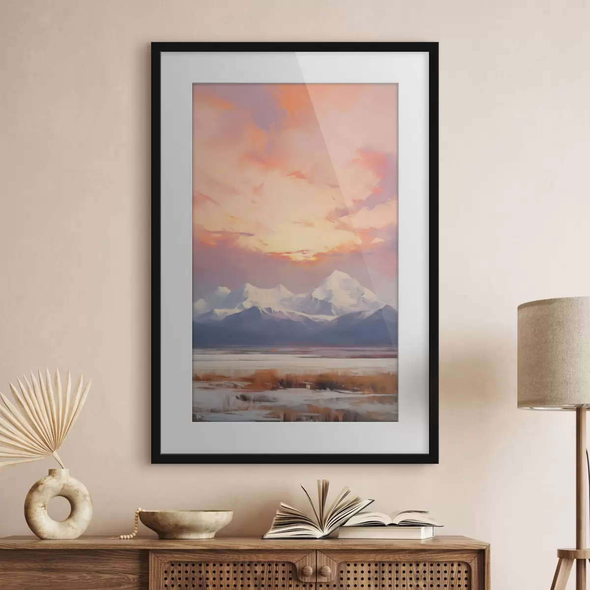Poster Montagnes et rêve f48742