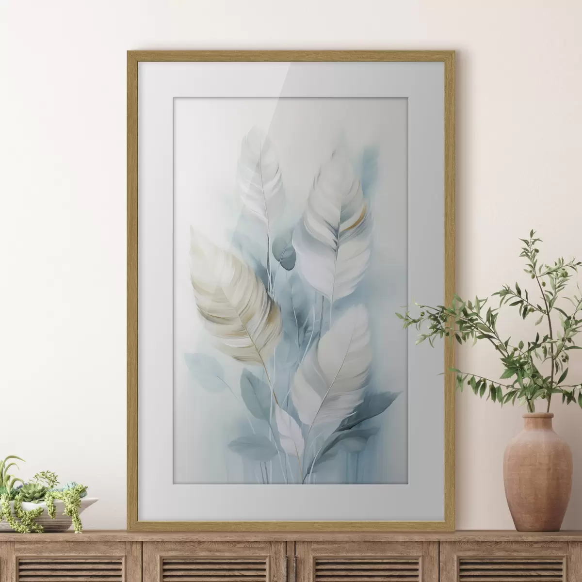 Poster Plumes et espoir f48750