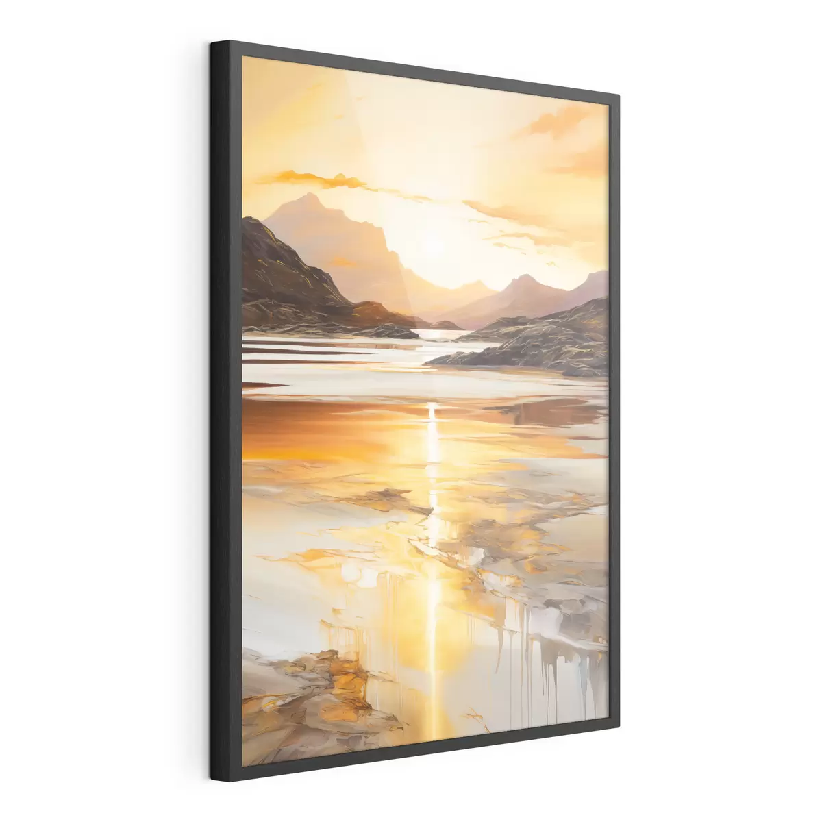 Poster Montagnes et confiance f48755