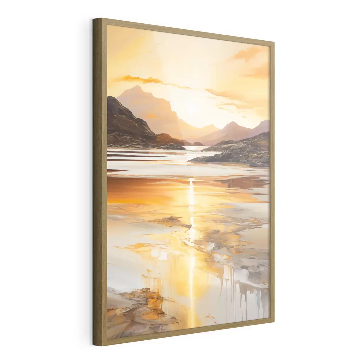 Poster Montagnes et confiance f48755