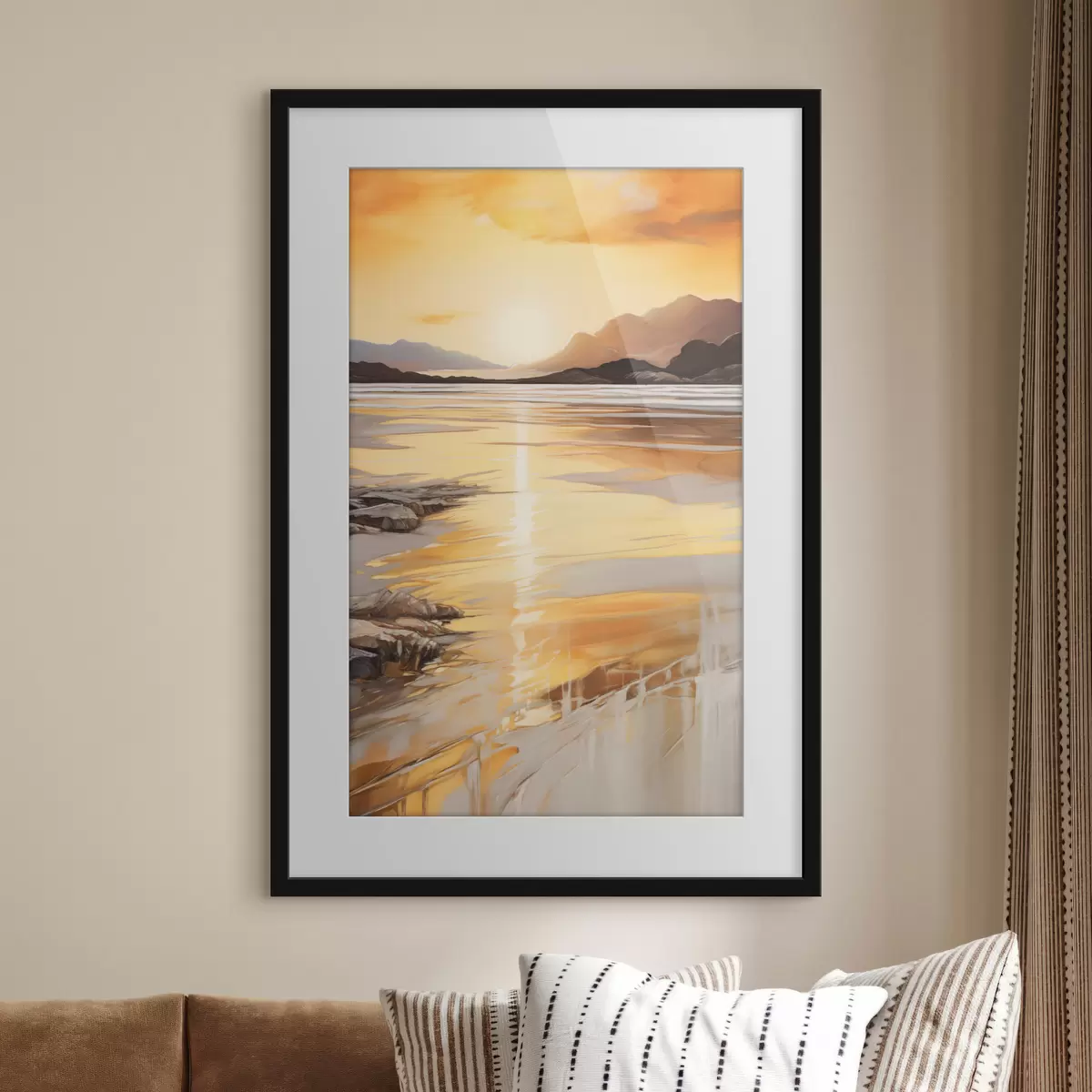 Poster Montagnes et charme f48756