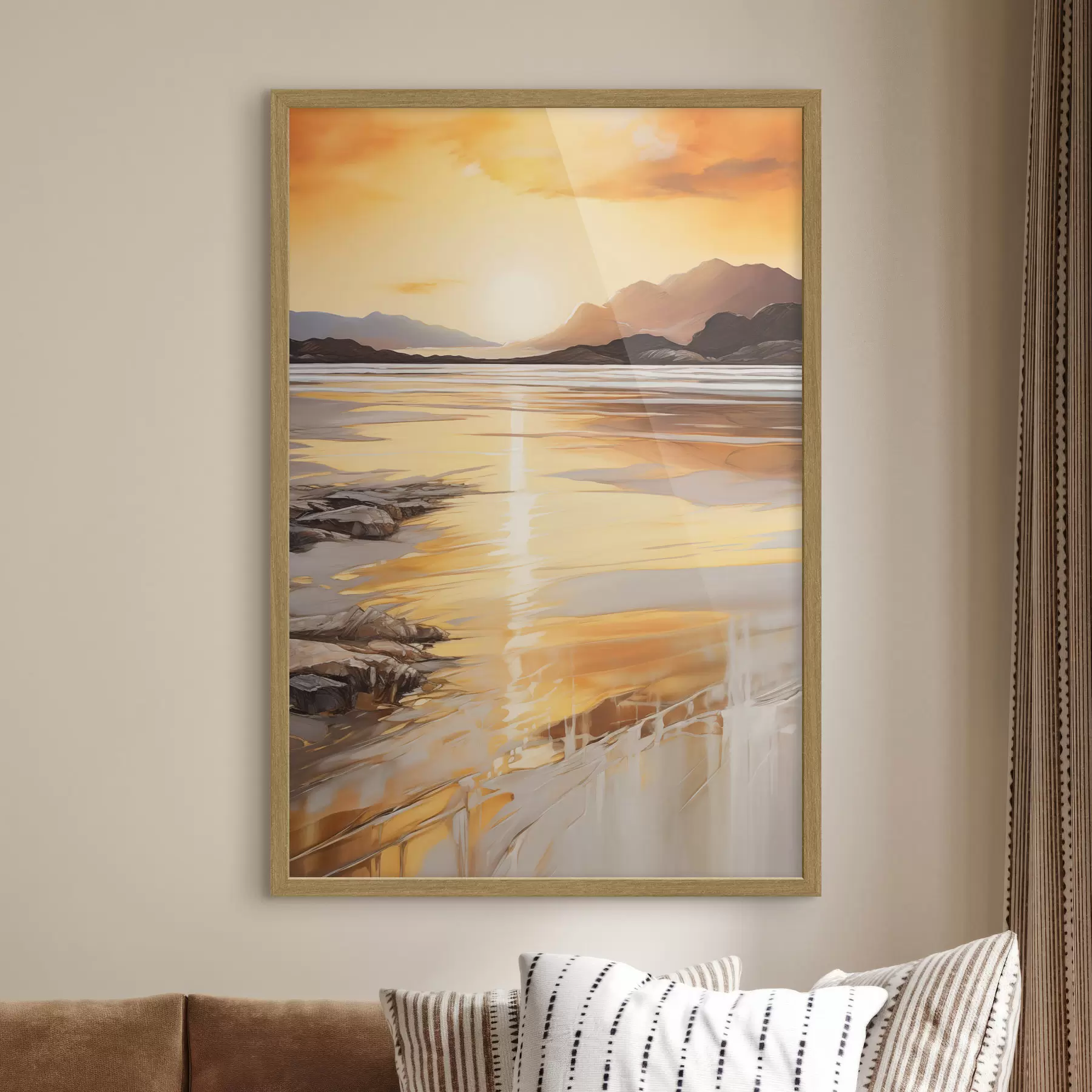 Papier peint Montagnes et charme f48756