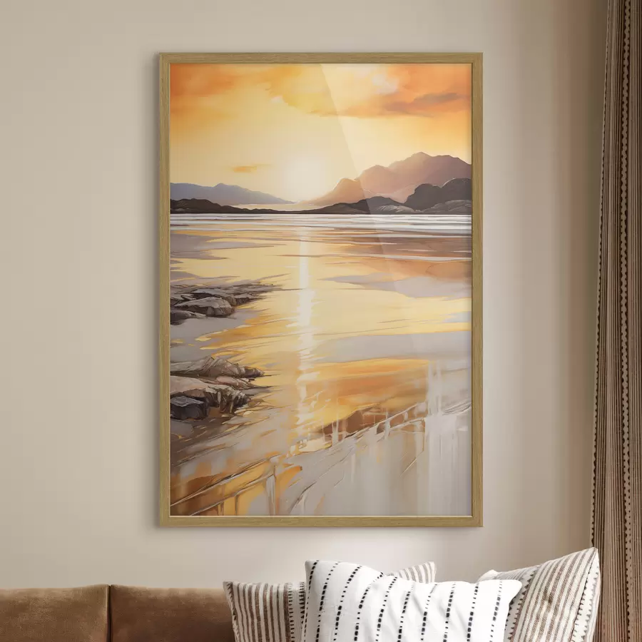 Papier peint Montagnes et charme f48756