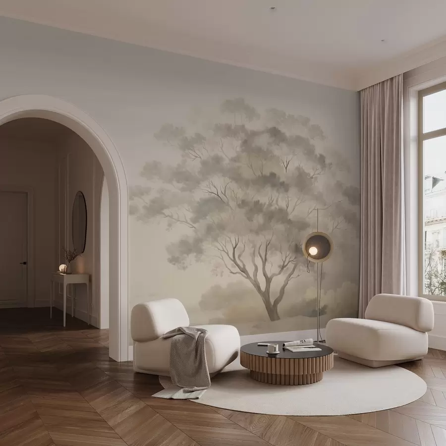 Papier peint Arbre dans la brume w05477v1