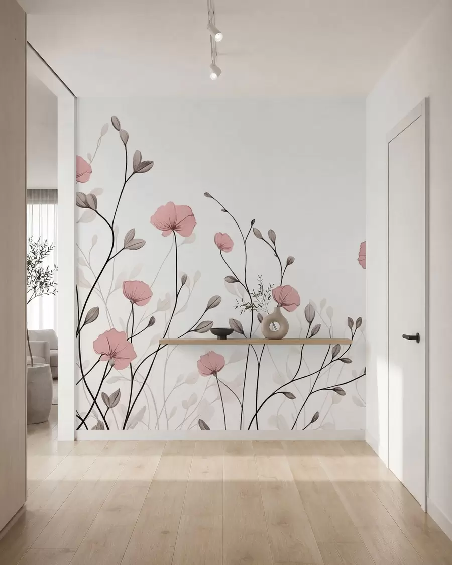 Papier peint Fleurs sauvages w05485