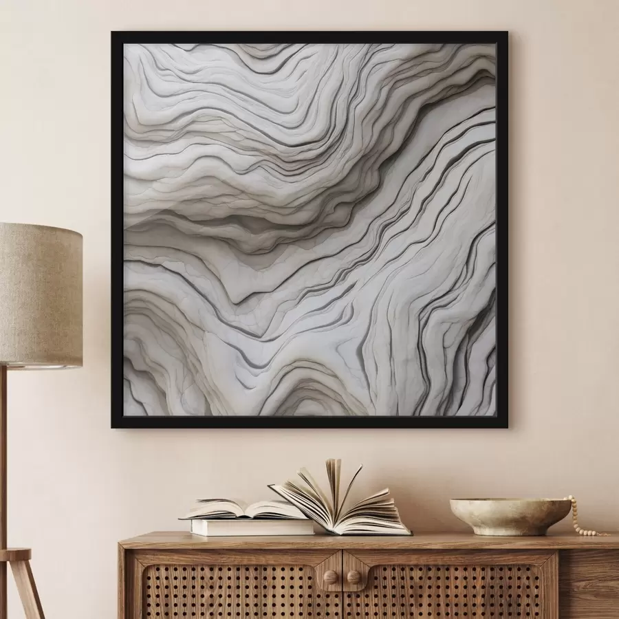 Papier peint Abstrait aux lignes fluides f48769