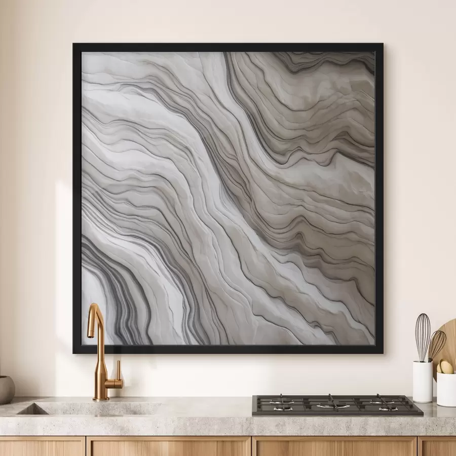 Papier peint Abstrait aux lignes fluides f48770