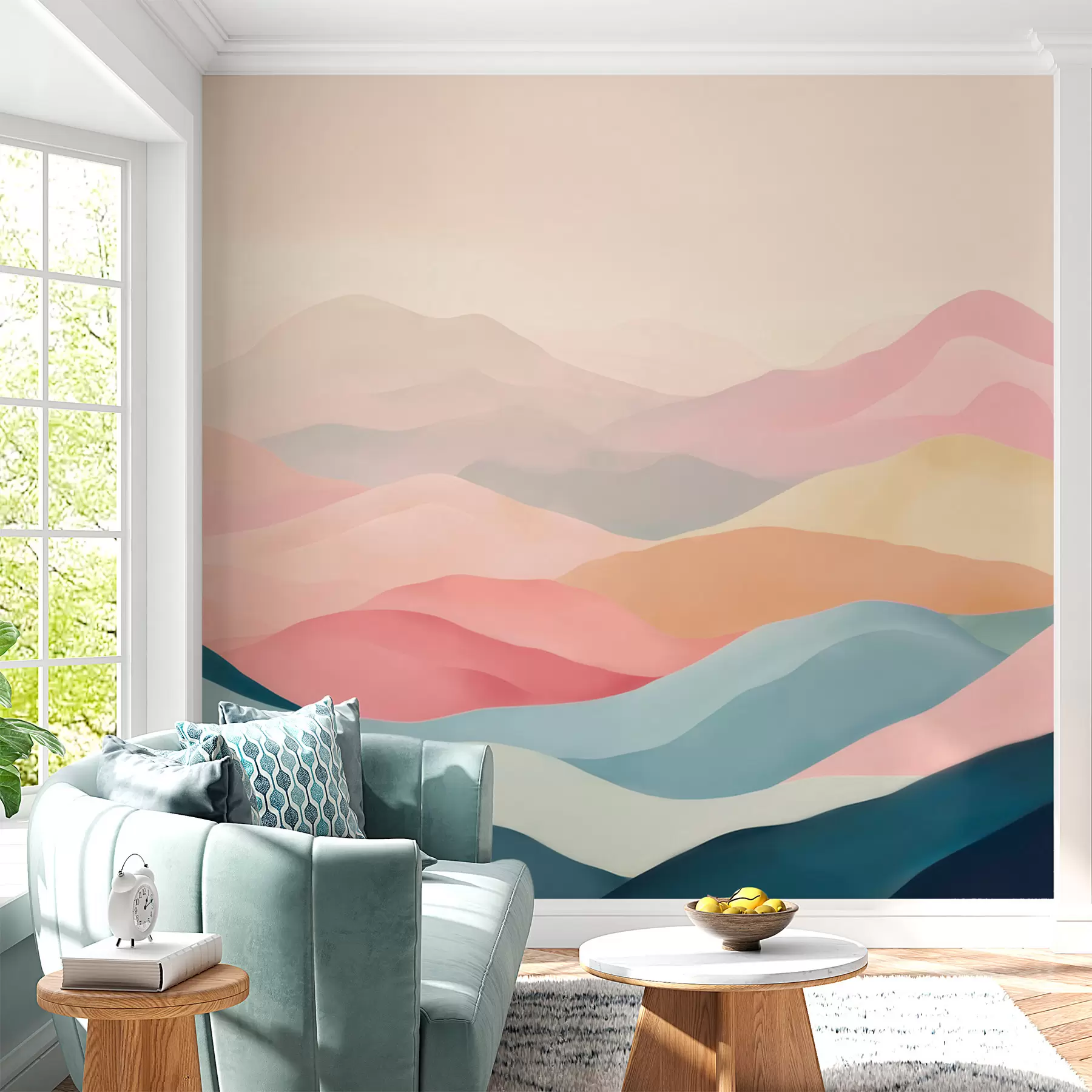 Papier peint Paysage de montagne w05462