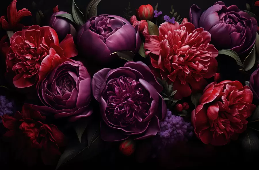 Papier peint Pivoines w05513