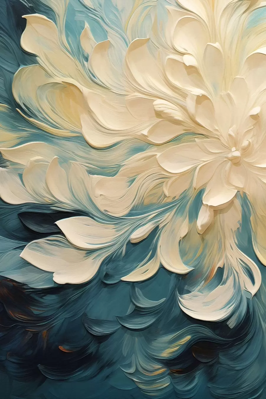 Tableau L'abstraction en couleur s48902