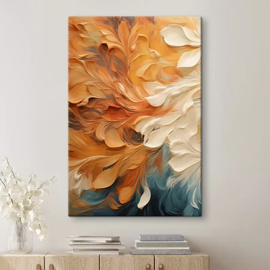 Tableau Lueur ambrée s48903