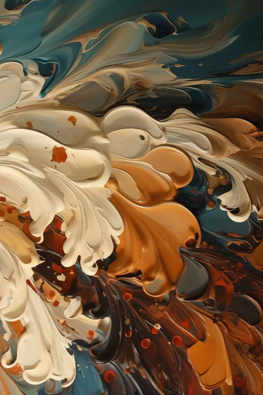 Tableau Un mouvement plein de vie s48913