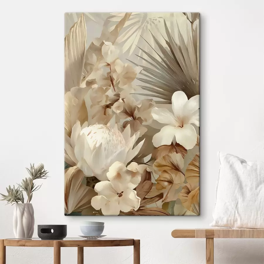 Tableau La lumière dans les fleurs s48917