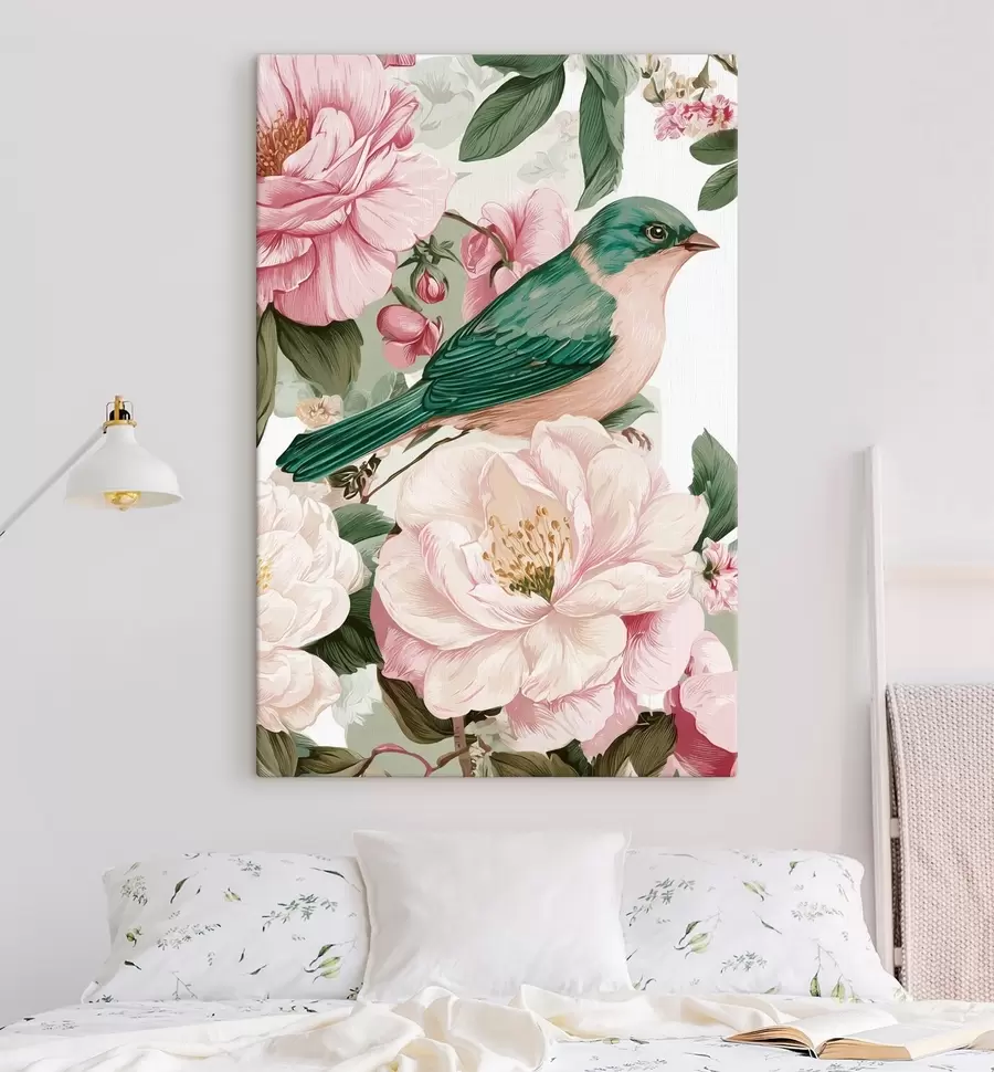 Tableau Le jardin des rêves en fleurs s48918