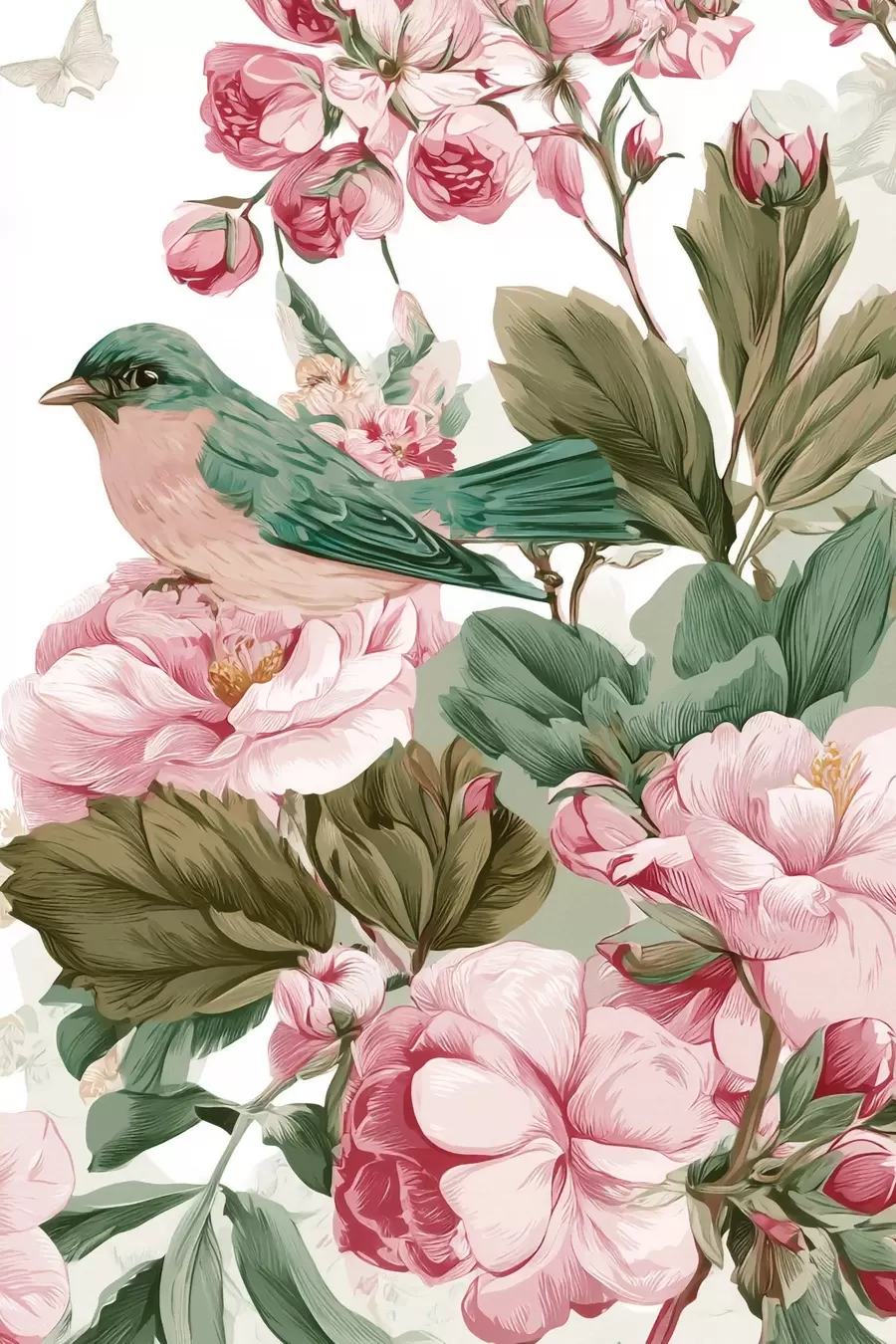 Tableau Le Jardin silencieux s48919