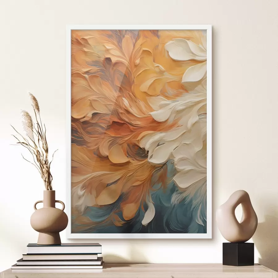 Papier peint Lueur ambrée f48903