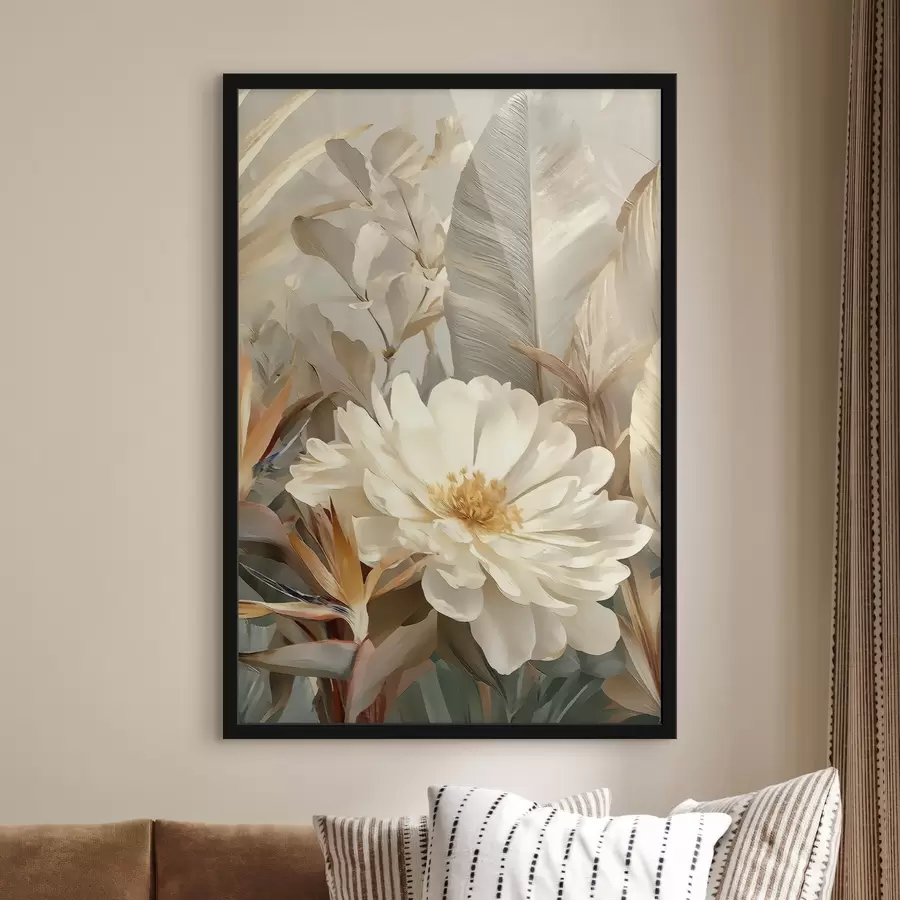 Papier peint La délicatesse des pivoines f48916