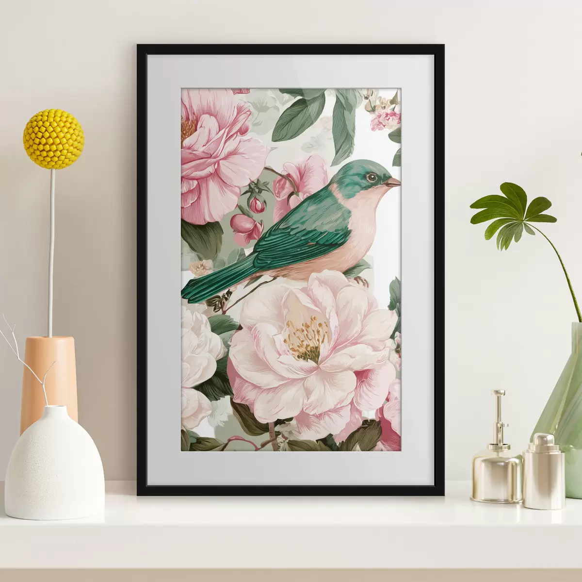 Poster Le jardin des rêves en fleurs f48918