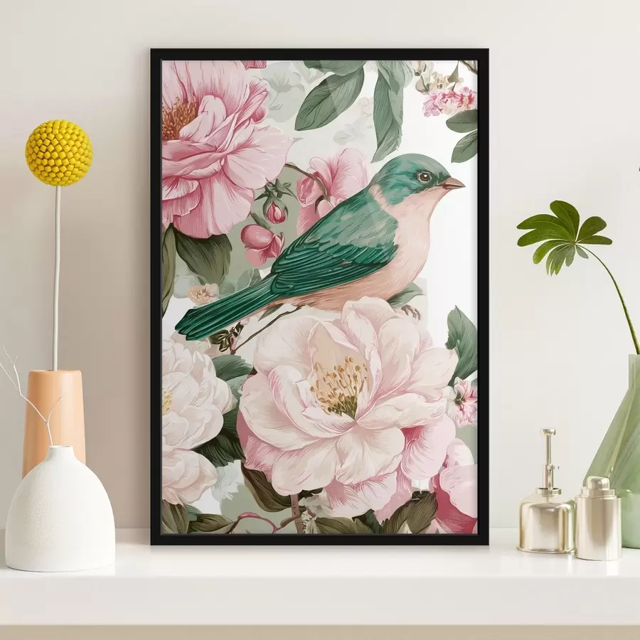 Papier peint Le jardin des rêves en fleurs f48918