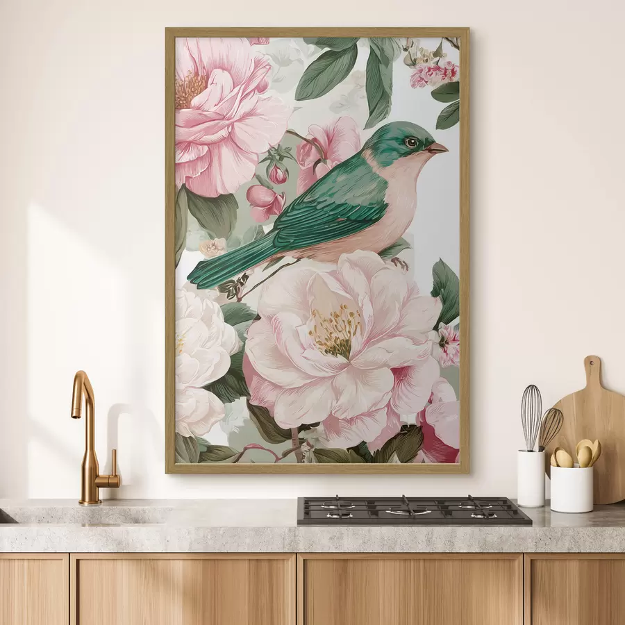 Papier peint Le jardin des rêves en fleurs f48918