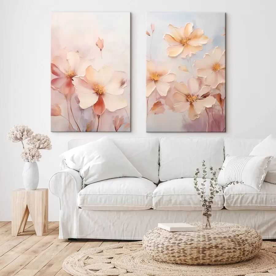 Tableau Des fleurs délicates et subtiles m30379