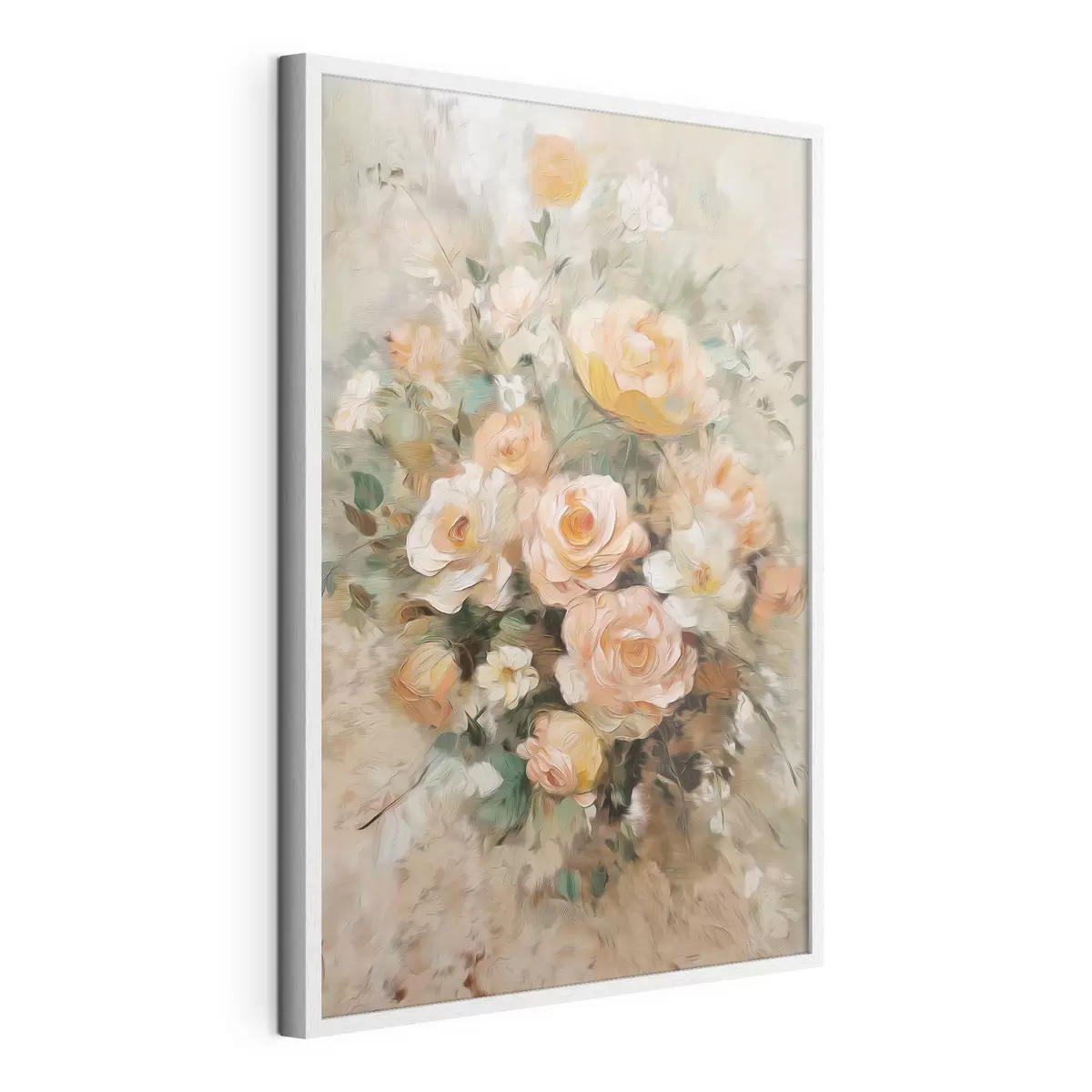 Poster Des fleurs dans un style peinture à l'huile f48944
