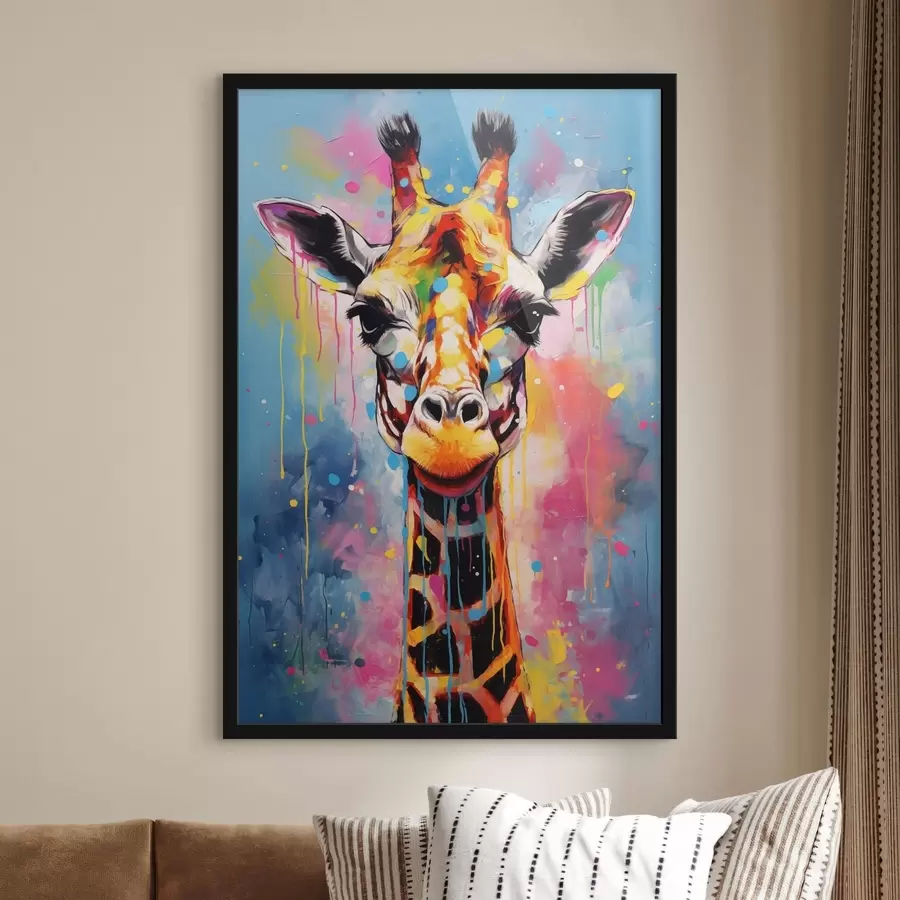 Papier peint Girafe f48956