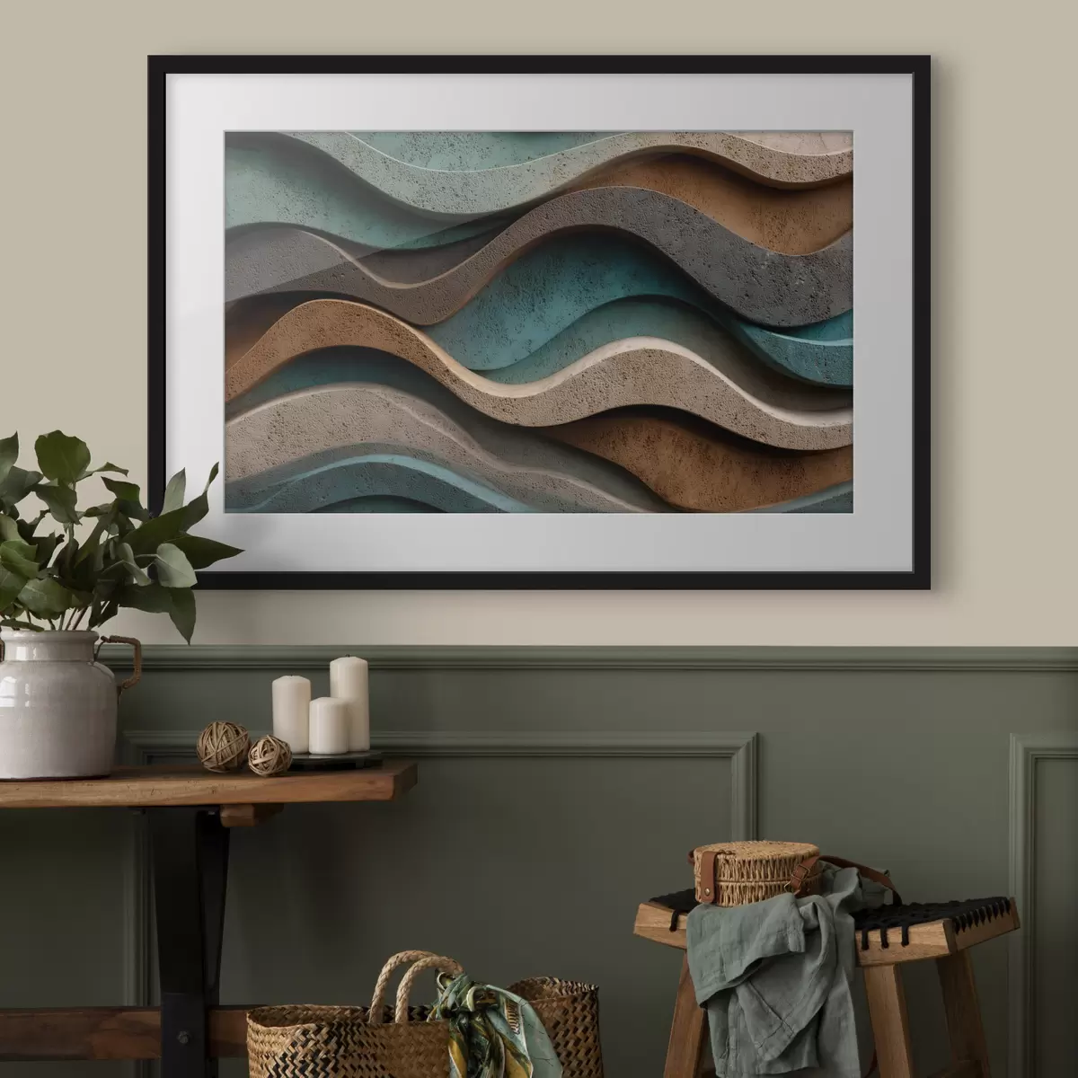 Poster Entre mer et terre f48797