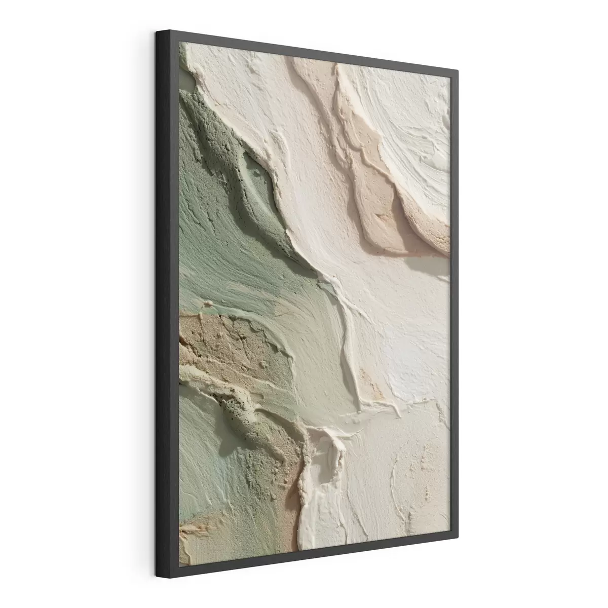 Poster Toucher vert f48799