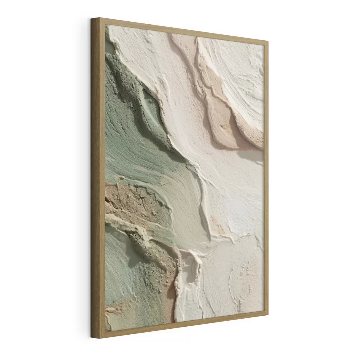 Poster Toucher vert f48799