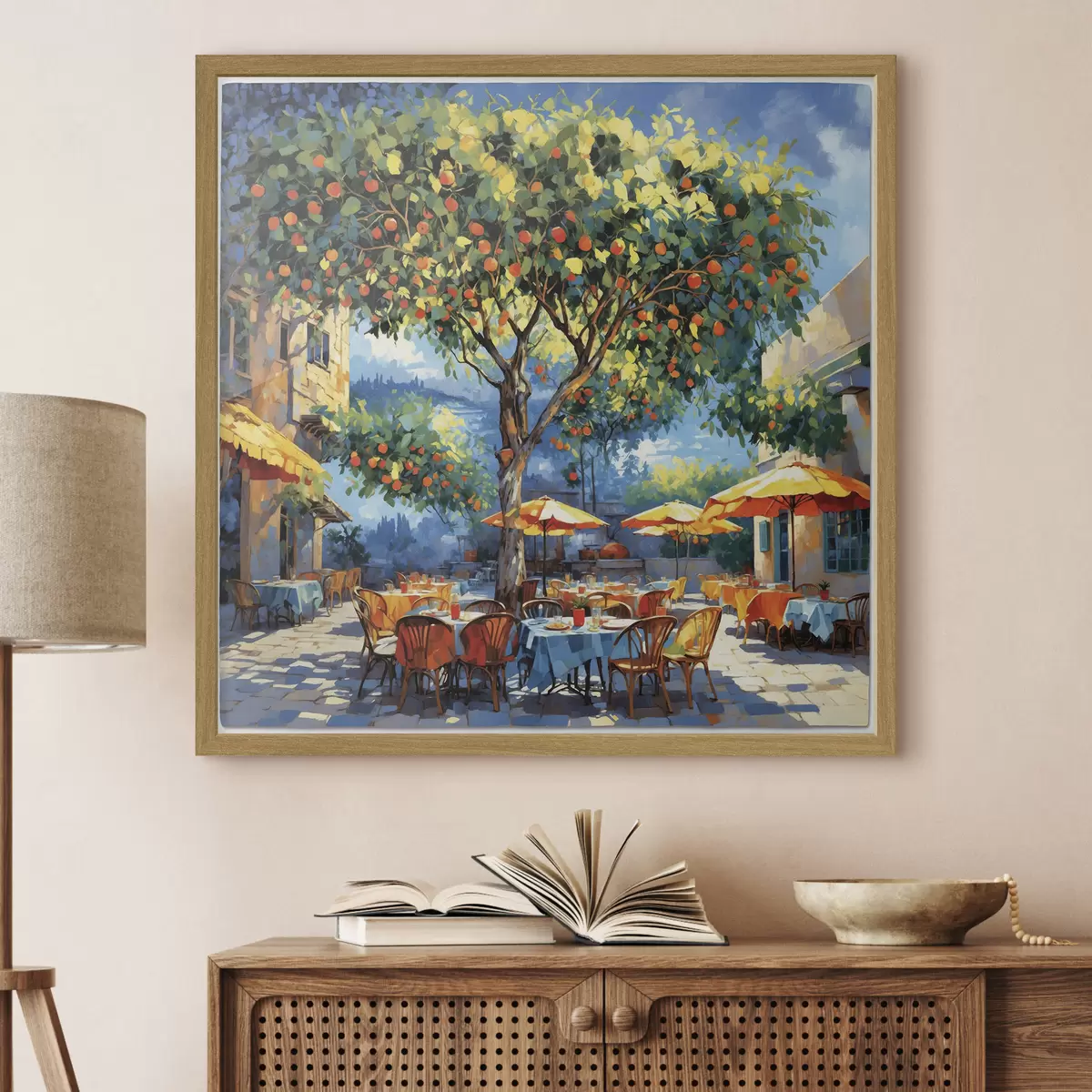 Poster Café et poésie f48811