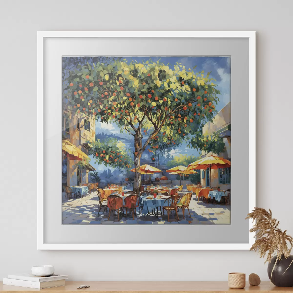 Poster Café et poésie f48811