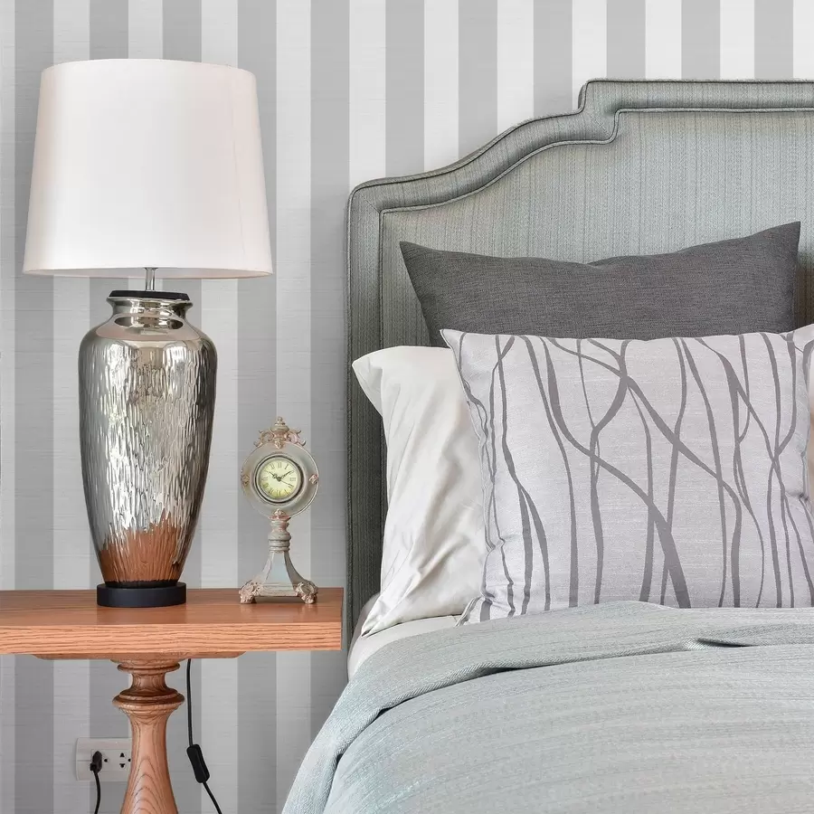 Papier peint Rayures verticales gris clair a01179v5