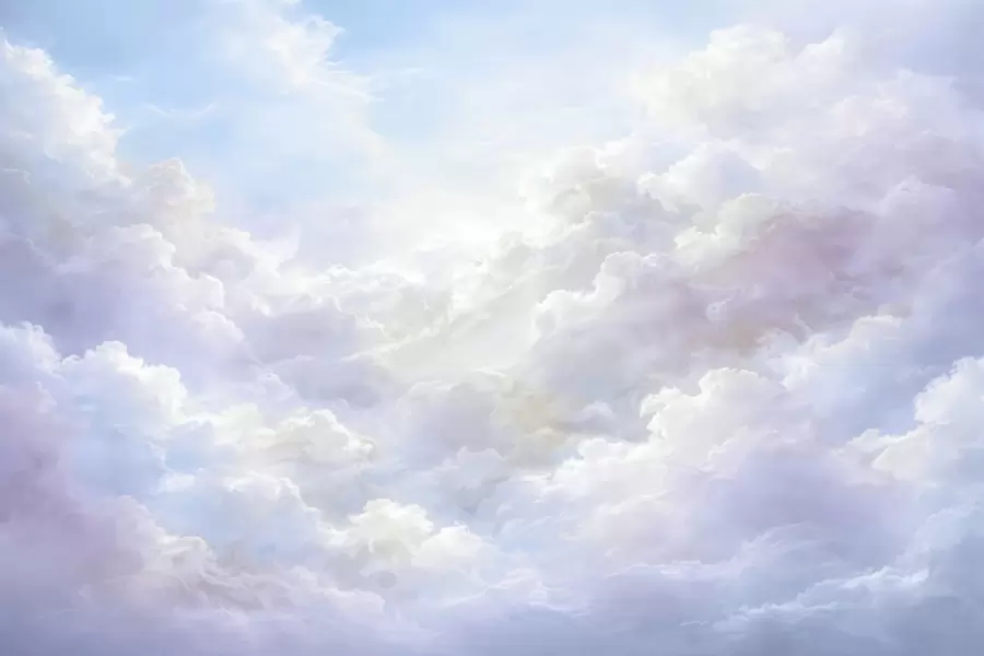 Papier peint Des nuages épais w05525