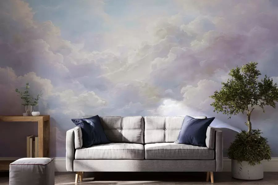 Papier peint Des nuages épais w05525