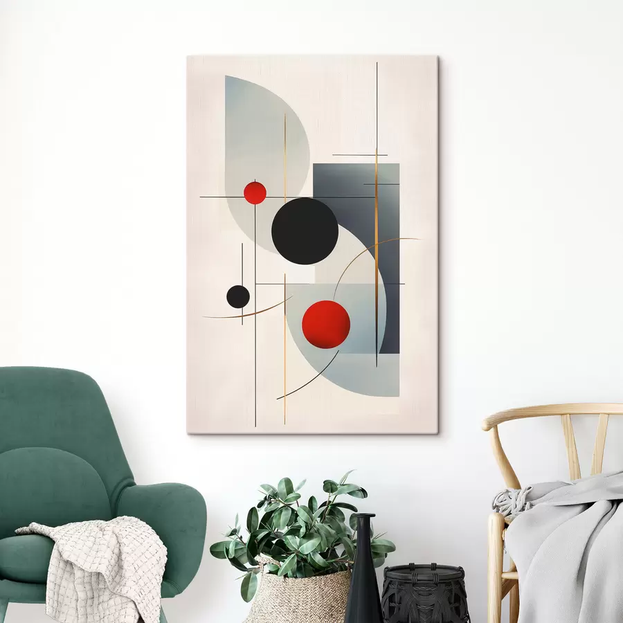 Tableau Abstraction géométrique s48694