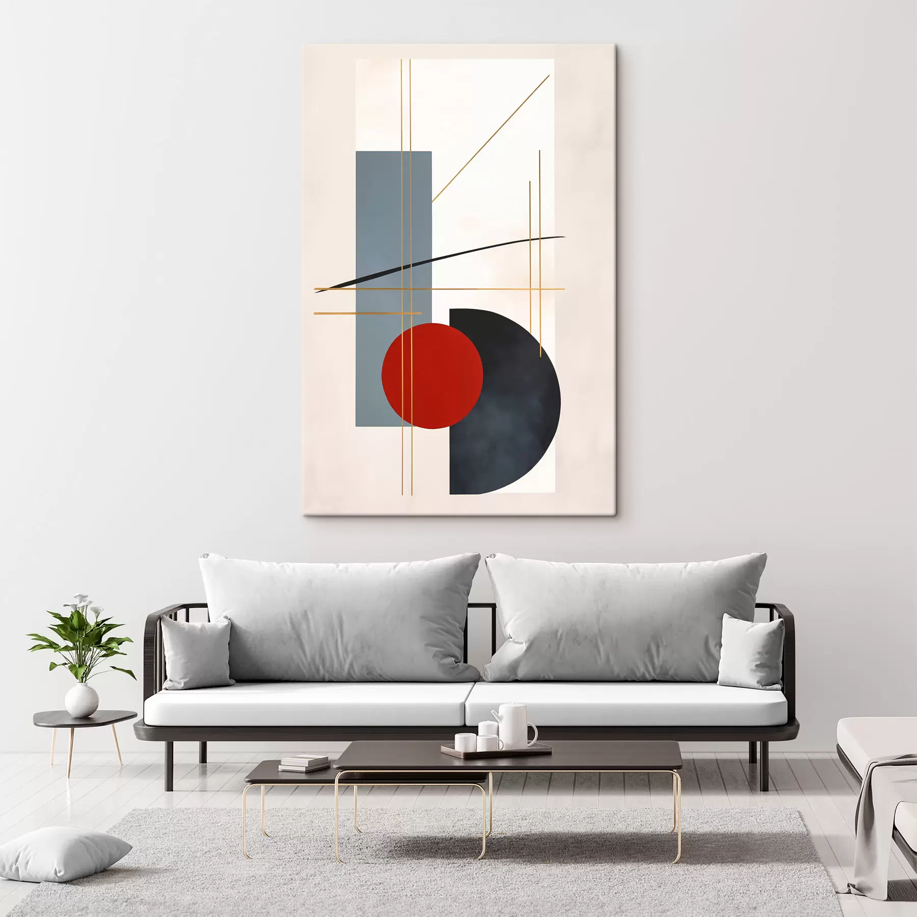 Tableau Abstraction géométrique s48695