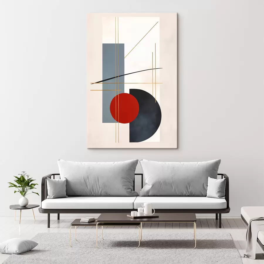 Tableau Abstraction géométrique s48695