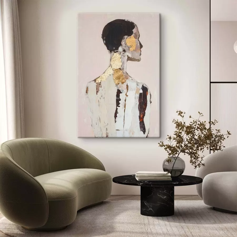 Tableau Silhouette abstraite s48698