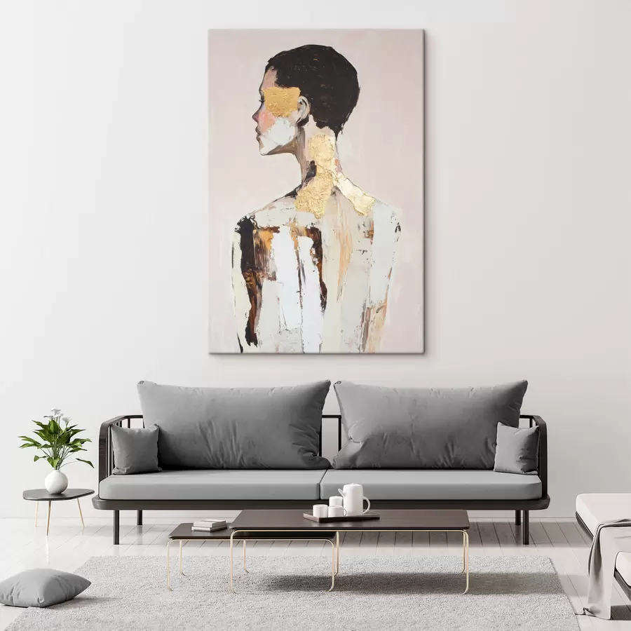 Tableau Silhouette abstraite s48699