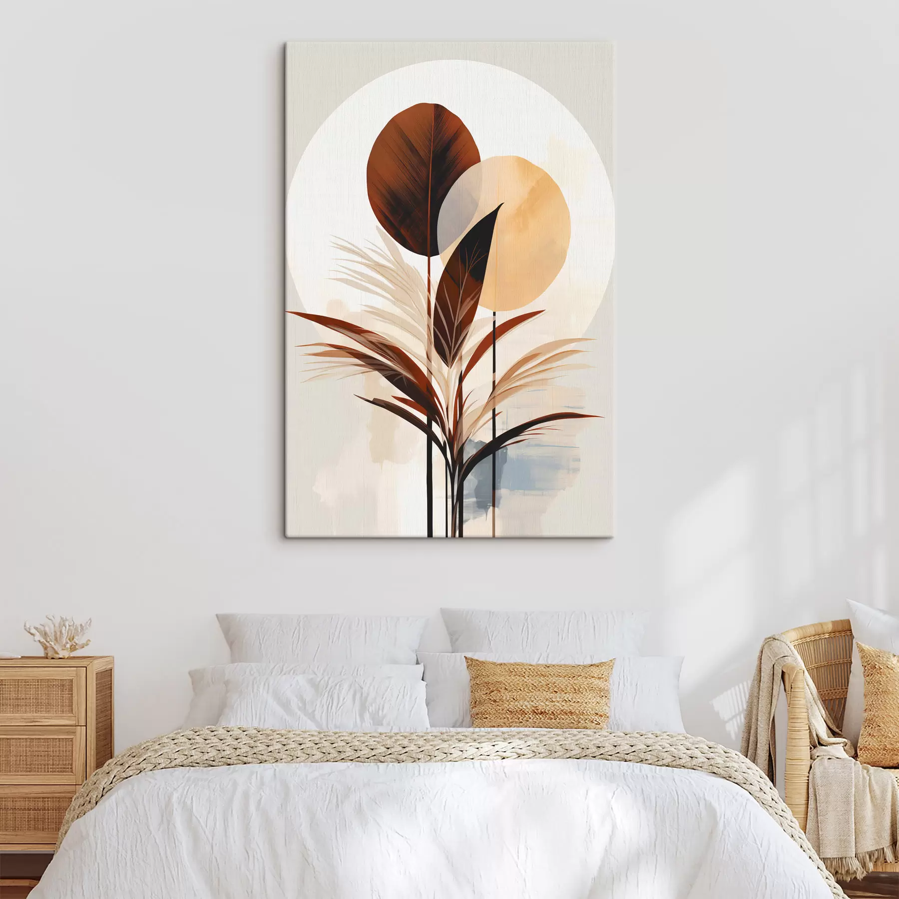 Tableau Une composition avec une plante s48926