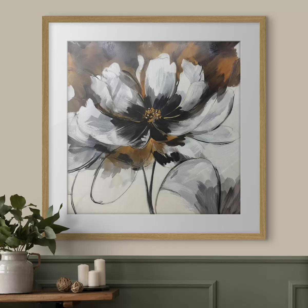 Poster Fleur hors du temps f48696