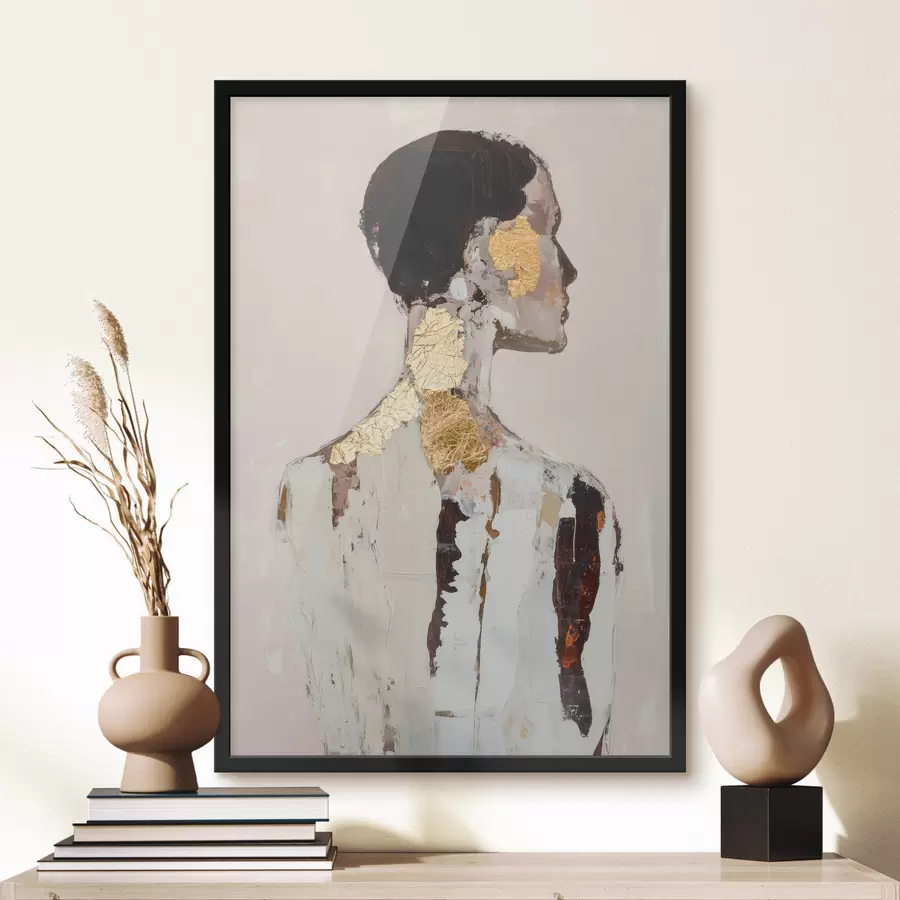 Papier peint Silhouette abstraite f48698