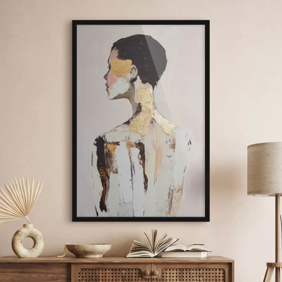 Papier peint Silhouette abstraite f48699