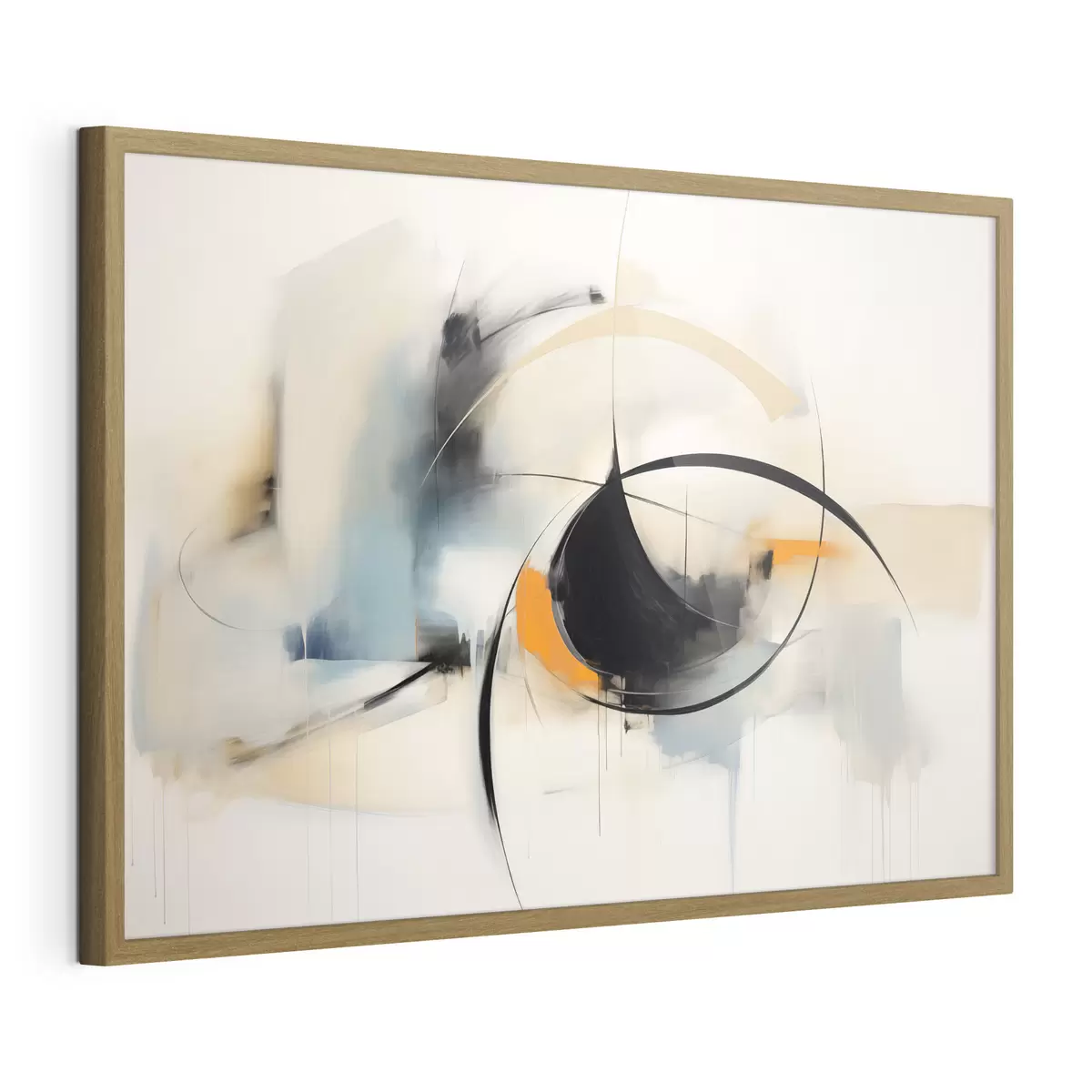 Poster Cercles et légèreté f48700