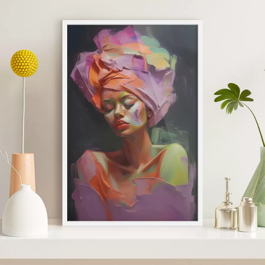 Papier peint Portrait d'une femme f48927